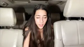 Izzy Green Blowjob Before Riding His Hard Cock Car Sex Video