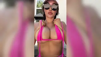 Ana Cheri Topless Strip Tease Outdoor Onlyfans Selfie Leak