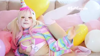 Sofi Coquita Onlyfans Dildo Fucking Cute Clown Girl's Hot Video Leaked