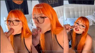 Lovingeli Blowing BWC Wearing See through Fishnet Onlyfans Selfie Leak