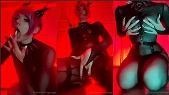 NotMeggii Onlyfans Goth Girl Hot Fingering Selfie Leaked