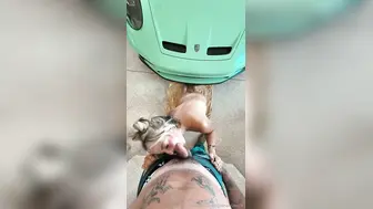 Naked Zonamaeee Fucked From Back After BJ In Garage Onlyfans POV Leak
