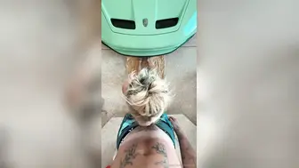 Naked Zonamaeee Fucked From Back After BJ In Garage Onlyfans POV Leak