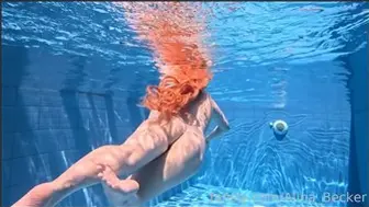 Alina Becker Nude Swimming Under Water Sexy Video Leaked