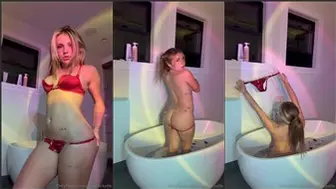 Piper Rockelle Strips Naked And Teases In Bath Tub Hot Onlyfans Selfie Leak