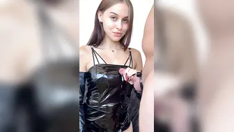 Ria Reigns Strokes You Slow, Keeping You Trapped On The Edge And Moaning For Her Leak