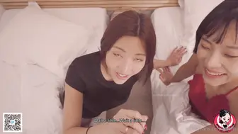 June Liu X Emiri Momota Onlyfans Horny Asians BGG Threesome Fuck Tape POV Leaked