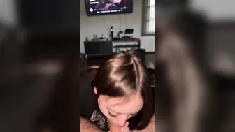 MewSlut Gives A Blowjob During Movie Night Onlyfans POV Video Leaked