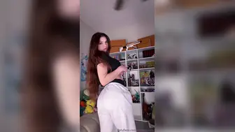 Summerxiris Strip n Boob Press In Red Lingerie Onlyfans Selfie Leaked