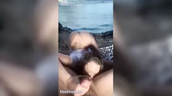 Mia Malkova Anal Fucked At Beach With CIM Onlyfans POV Leaked