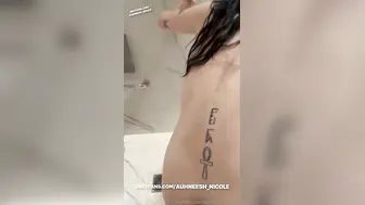 Auhneesh Nicole's Bathroom Sex Tape With A BBC Sextape Leaked