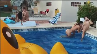 Leolulu Onlyfans BGG Naked Threesome Poolside Fuck Tape Leaked