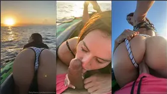 Kelsi Monroe Sucking n Fucking Cock On A Boat Onlyfans River Sex POV Leaked