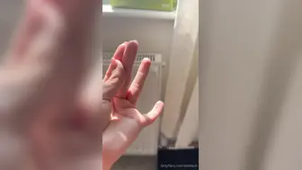 Emily Black Sticky Pussy Cum While Fingering n Filming Onlyfans Selfie