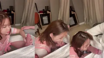 Imyujia Gives Hard Blows Before Pussy Fuck ,Oral Sex OnlyFans POV Video Leaked