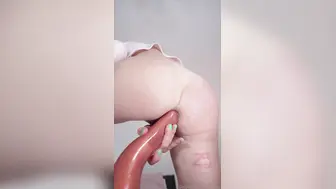ZellaBu Tearing Her Ass Hole With Multiple Monster Dildos Onlyfans Selfie Video Leaked