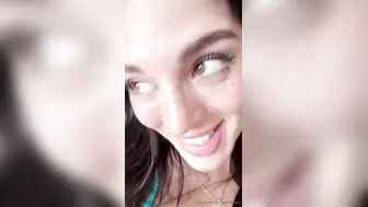 Emily Black AKA Emblack Fingering Her Holes While Filming Onlyfans Selfie Leaked