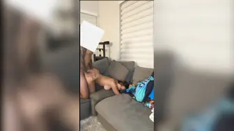 Lacamilacruzz Nude Doggy Fucked Before Riding That Cock On Couch BG Tape Leaked