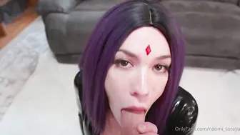 Naomi Soraya Gets Creampied In A Raven Cosplay