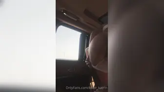 Killer Katrin Onlyfans Boobs Squeeze n Pussy Fingering Inside Car Selfie Leaked