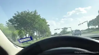 Alaska Zade Onlyfans Handjob To Boyfriend Inside Car While On Trip BG Sex Video Leaked