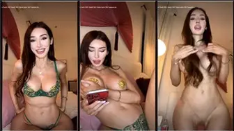 Molly Eskam Onlyfans Naked Strip While Teasing Solo Livestream Video Leaked