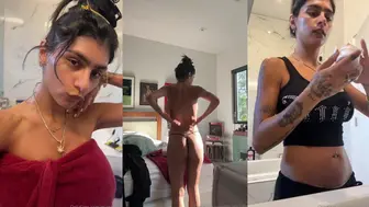 Mia Khalifa Getting Dressed In The Morning Video Leaked