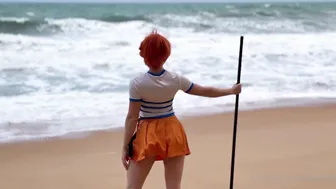 Sweetie Fox Nami Cosplay Creampie Sex Video Leaked