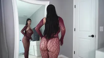 Strawberrytabby Fishnet Bodysuit Try On Haul Video Leaked