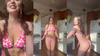Hotblockchain Pink Cow Bikini PPV Video Leaked