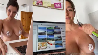 Estephania Ha Cream On Tits OnlyFans Video Leaked