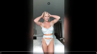 Nellie Cronen Blue Lingerie Strip OnlyFans Video Leaked