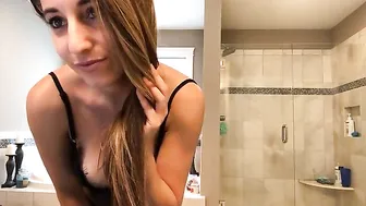 Christina Khalil Bathroom Live Try On Video Leaked