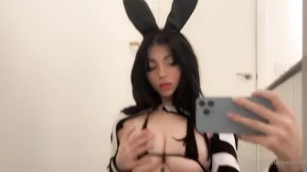 Noemie.Lili Nude Bunny Strip PPV OnlyFans Video Leaked