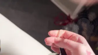 Autumn Ivy Nude Pussy Fingered Being Chained As A Horny Tigress POV Video Leaked