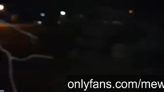 Mewslut Giving Risky Threesome Blowjob In Public Video Leaked