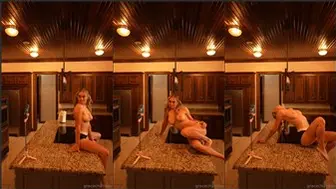 Grace Charis Onlyfans Topless Selfie Photo Shoot At Kitchen Table Video Leaked