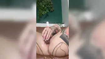 PinupPixie Onlyfans Masturbation Both Holes With Double Toys Solo Video Leaked