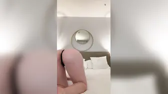 BlackWidof Topless Pussy Vibrating Wearing Just Panty Selfie Video Leaked