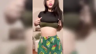 Aishah Sofey Squeezing Boobs While Pajama Set Strip Pussy Onlyfans Video leaked