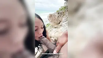 Auhneesh Nicole Wet Big Booty Pounded On The Beach Onlyfans POV Video Leak