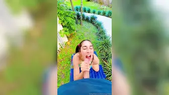 Izzy Green Outside POV Blowjob In Micro Bikini Leaked Video