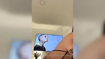 Camilla Araujo Seduced and Insert Dildo in Pussy OnlyFans Video.