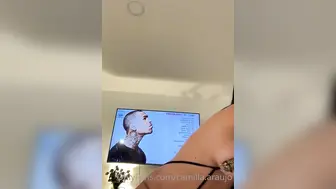 Camilla Araujo Masturbates Deep Pussy Using Pink Dildo Onlyfans Viral Video
