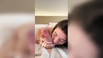 Paige Insco Serving Her Man's BBC With Blowjob & Titsjob Onlyfans POV Leaked