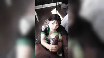 Naomih666 Shares Hot Blowjob Cum From BBC After Caught In Lesbo Foreplay POV Video Leaked