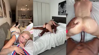 Kristen Kindle’s Lola Bunny Gets Creampied After BBC Pounding