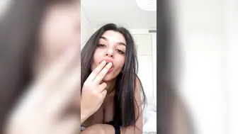 Horny Bufalika Compressing Boobs While Teases Big Melons OnlyFans POV VIdeo Leaked