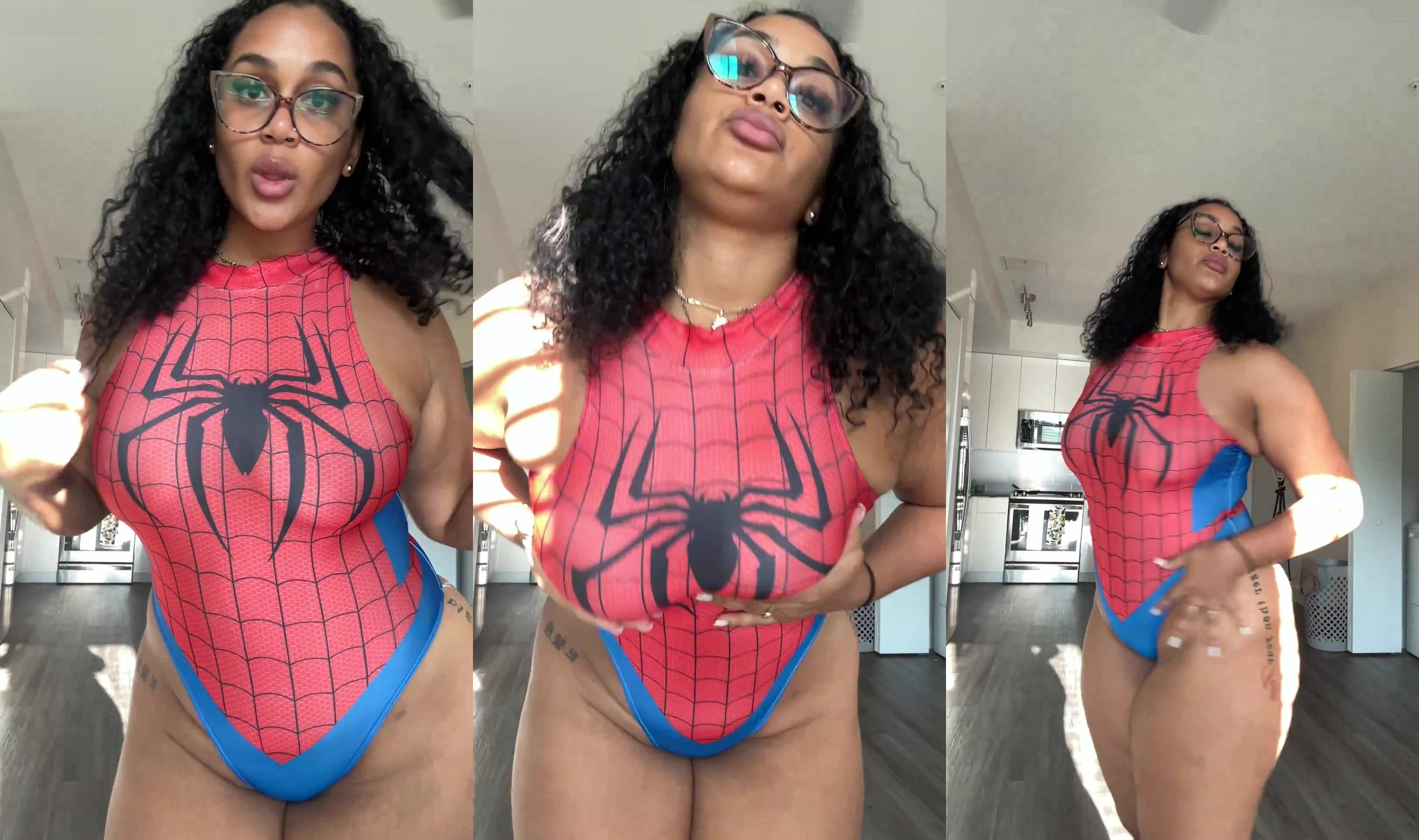 Anita Isabella Spider Girl Booty Jiggle Video Leaked 