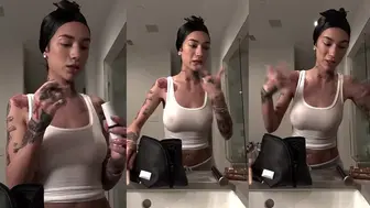 Bhad Bhabie Nude Nipples See Through T Shirt Video Leaked